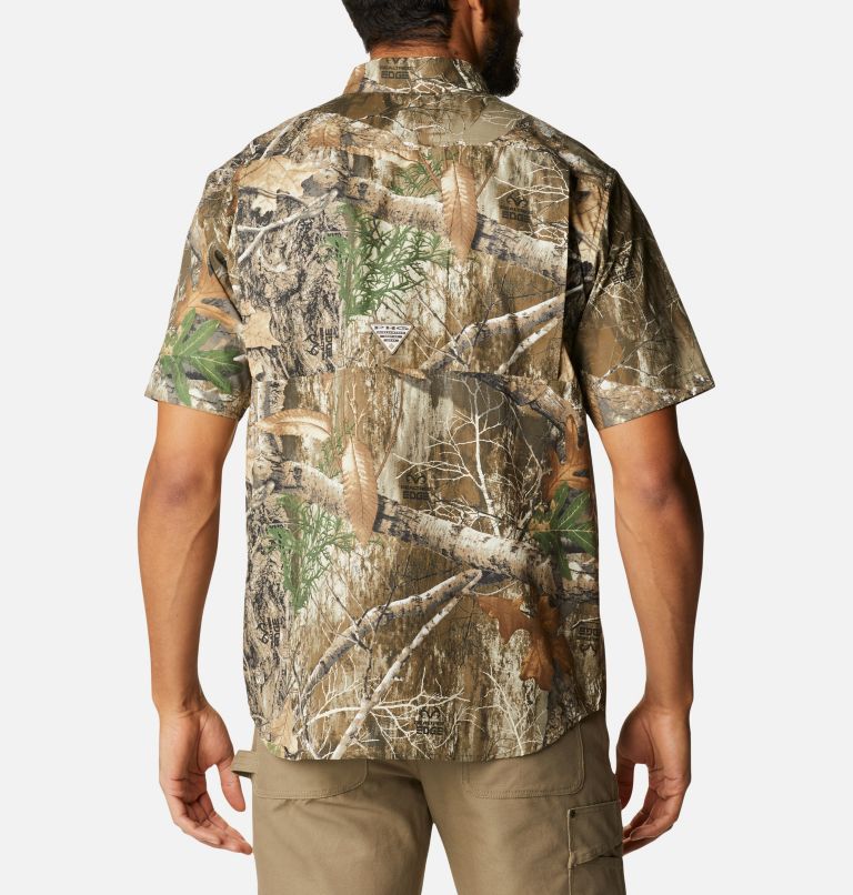 Men's PHG Super Sharptail Short Sleeve Shirt, Color: Realtree Edge, image 2