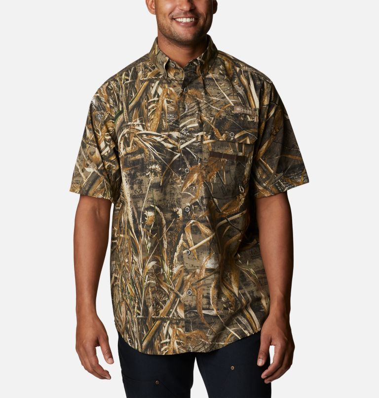 Thumbnail: Men's PHG Super Sharptail Short Sleeve Shirt, Color: Realtree Max5, image 1