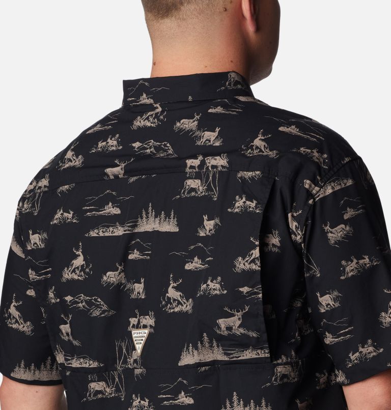 Super Sharptail SS Shirt | 011 | 5X, Color: Black High Country Print, image 5