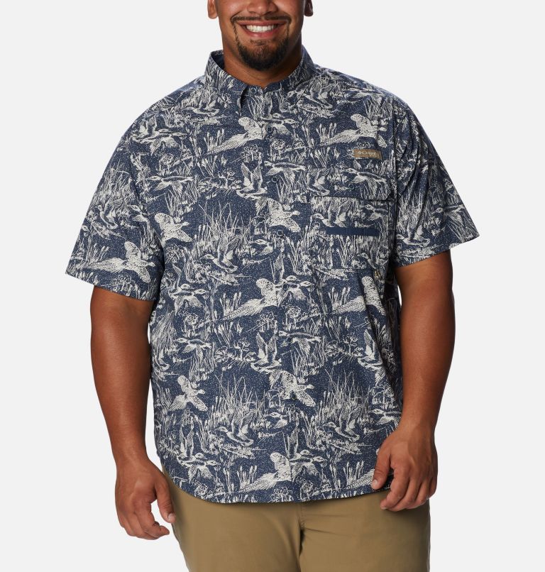 Men's PHG Super Sharptail Short Sleeve Shirt - Big, Color: Zinc Flyin High Print, image 1