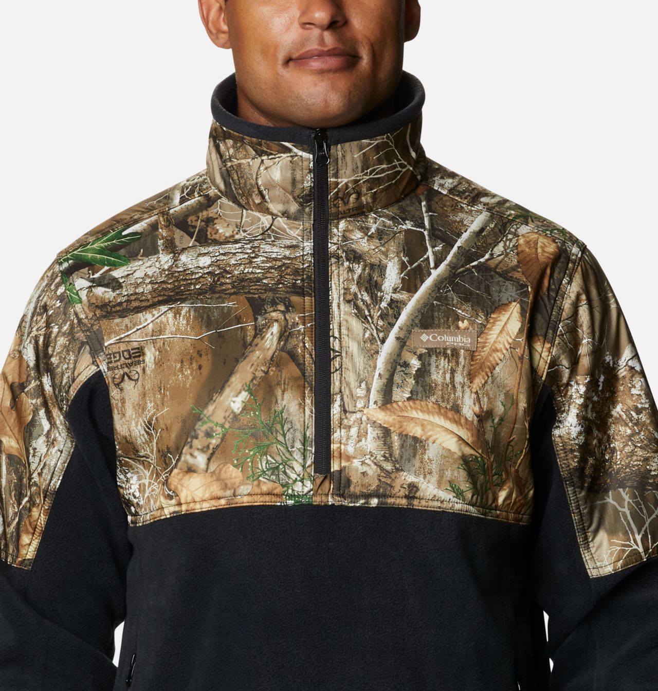 Men’s PHG™ Fleece Overlay 1/4 Zip Pullover 4