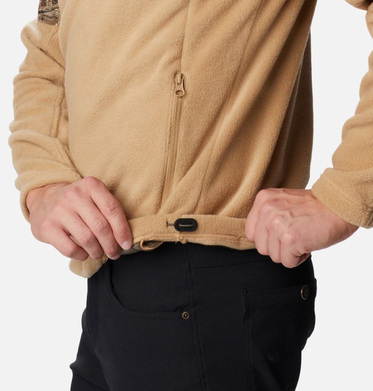 Men’s PHG Fleece Overlay 1/4 Zip Pullover, Color: Sahara, RT Max5, image 6
