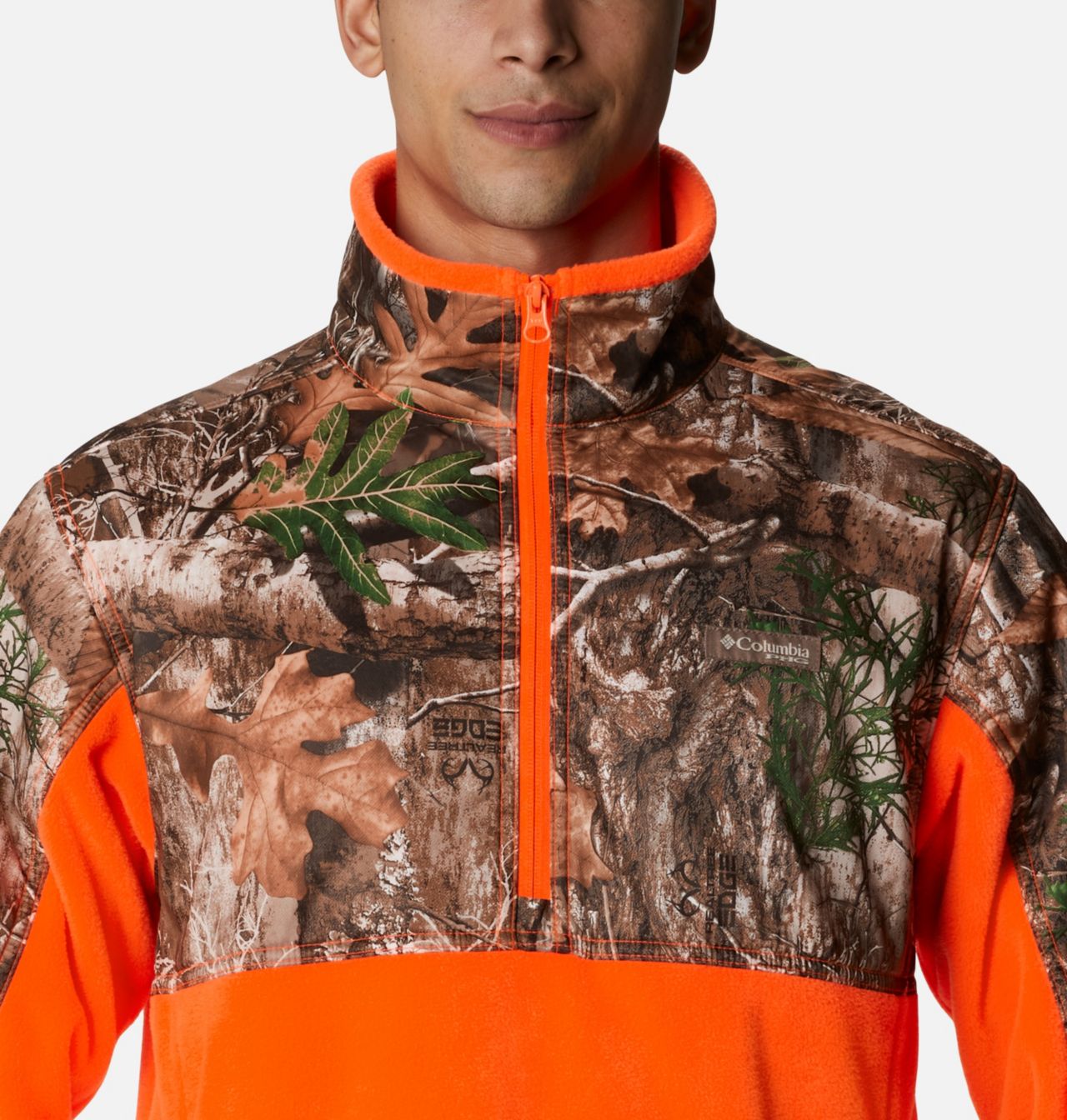 Men’s PHG™ Fleece Overlay 1/4 Zip Pullover 4