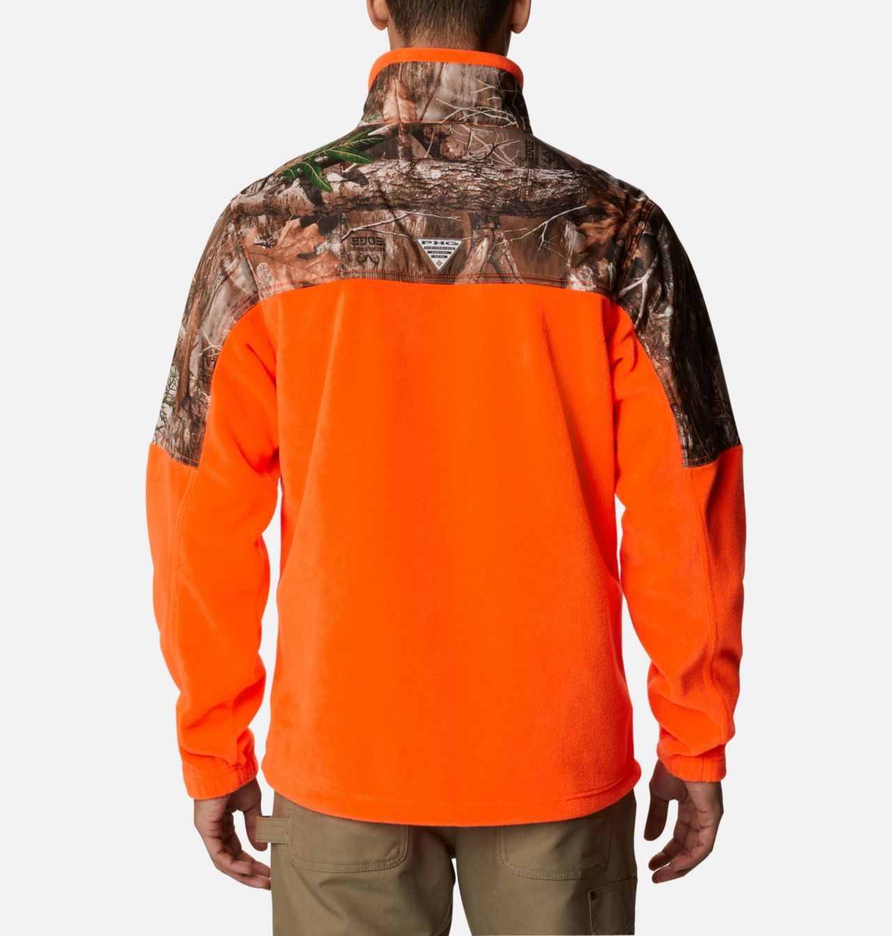 Men’s PHG™ Fleece Overlay 1/4 Zip Pullover 2