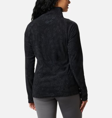 Polaire Glacial&trade; IV 1/2 Zip Femme - Imprim&eacute; &Agrave; Motif Glacial&trade; IV Print 1/2 Zip | 016 | XS, Black Dotty Floral, back