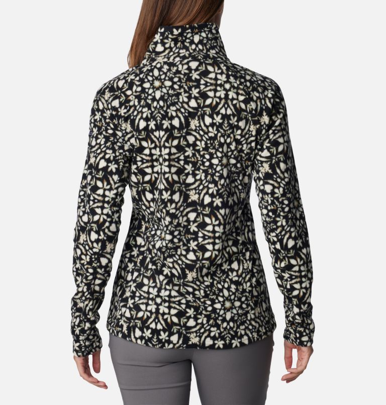 Technical Printed Half-Zip Long-Sleeved Top - Ready to Wear