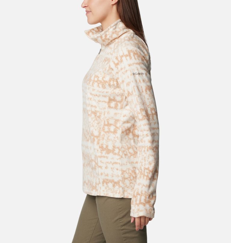 Glacial IV 1/2 Zip Femme - Imprimé À Motif, Color: Chalk Stippled Stripe, image 3