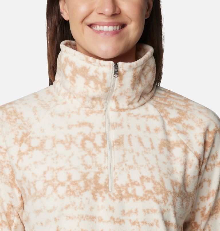 Glacial IV 1/2 Zip Femme - Imprimé À Motif, Color: Chalk Stippled Stripe, image 4