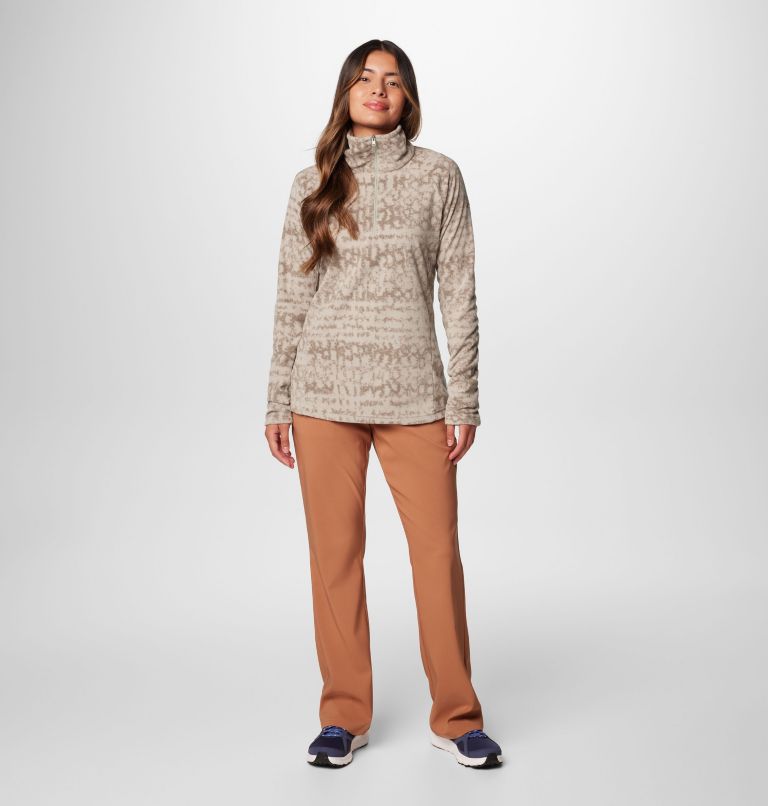 Glacial IV 1/2 Zip Femme - Imprimé À Motif, Color: Safari Stippled Stripe, image 3