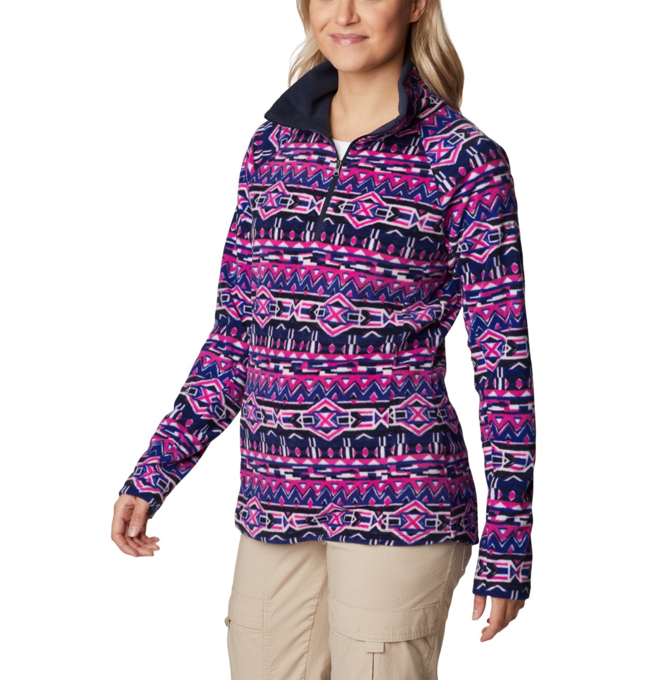 Glacial™ IV 1/2 Zip Femme - Imprimé À Motif 5