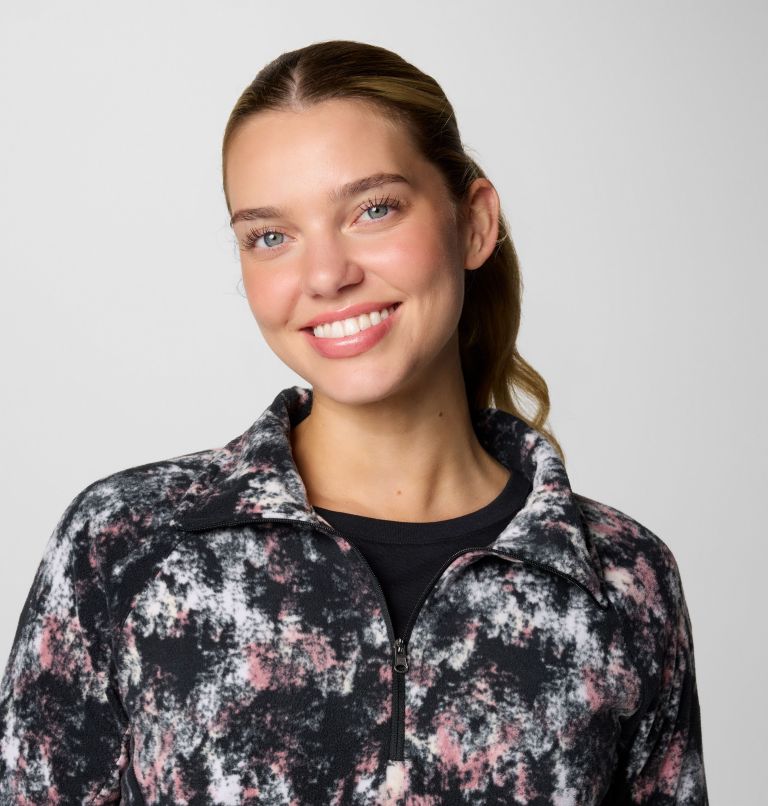 Jersey polar con media cremallera Glacial IV para mujer - Estampado | 582 | XL, Color: Snowdrift Timberwild, image 5