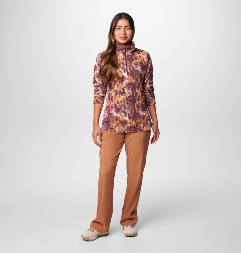 Glacial IV 1/2 Zip Femme - Imprimé À Motif, Color: Moonvista Timberwild, image 3