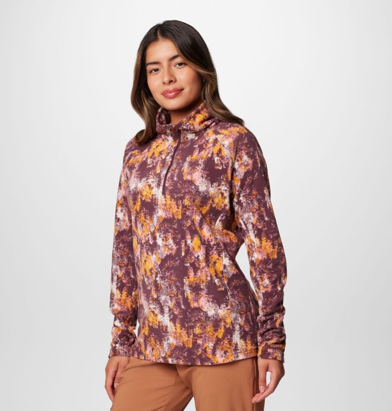 Glacial IV 1/2 Zip Femme - Imprimé À Motif, Color: Moonvista Timberwild, image 4