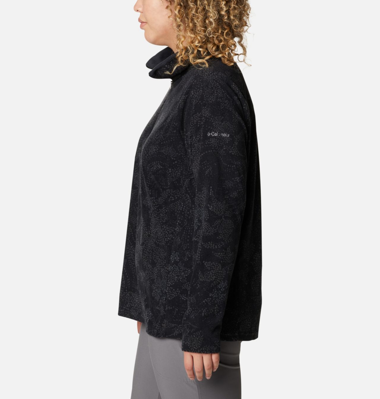 Women's Glacial™ IV Print Half Zip Pullover - Plus Size 3