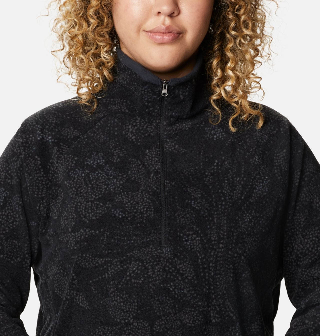 Women's Glacial™ IV Print Half Zip Pullover - Plus Size 4