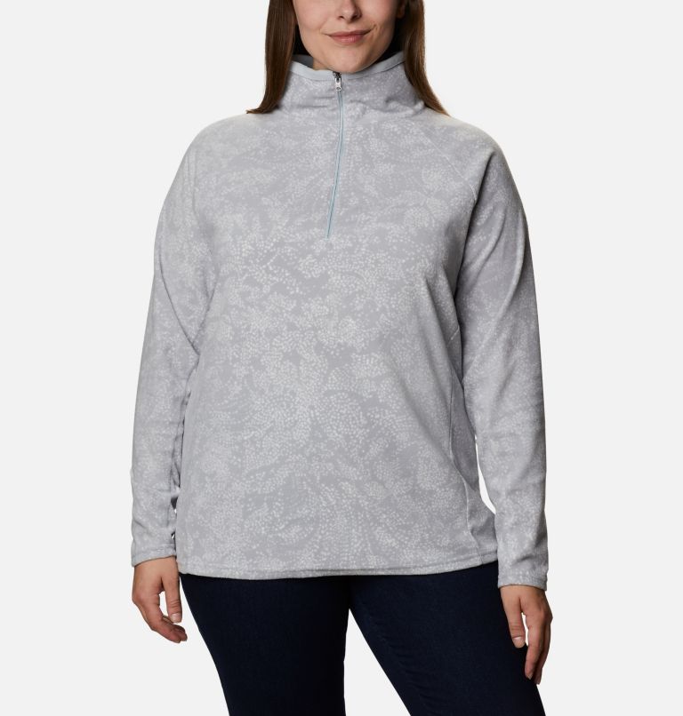 half zip pullover plus size