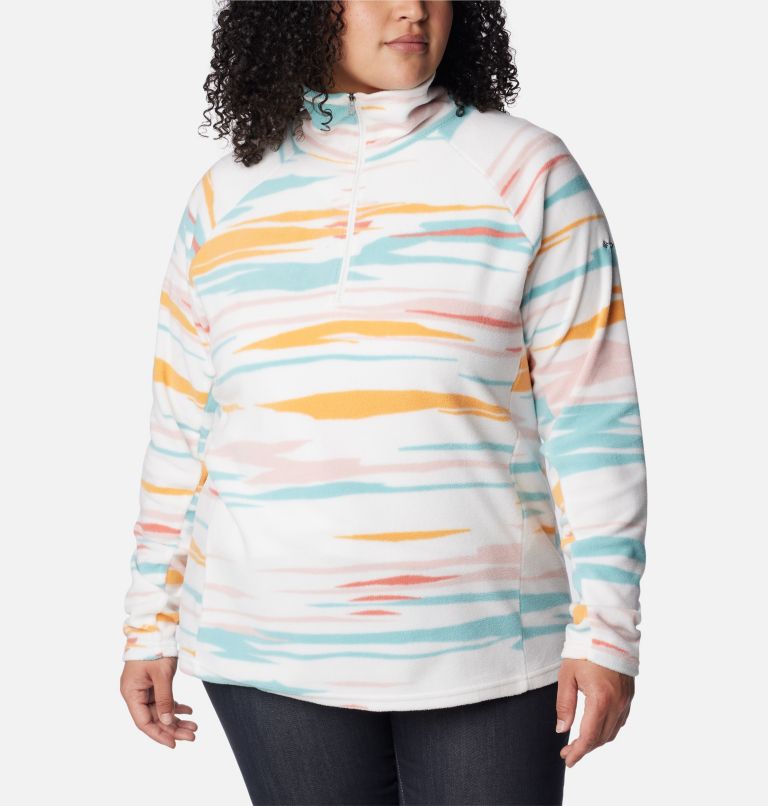 Women's Glacial™ IV Print Half Zip Pullover - Plus Size