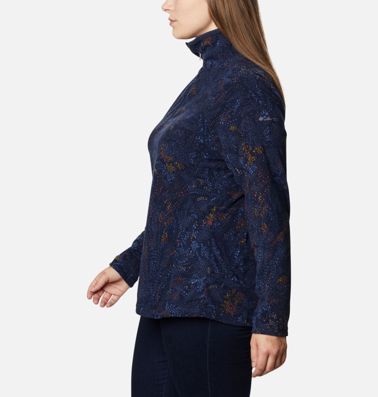 Women's Glacial™ IV Print Half Zip Pullover - Plus Size 3