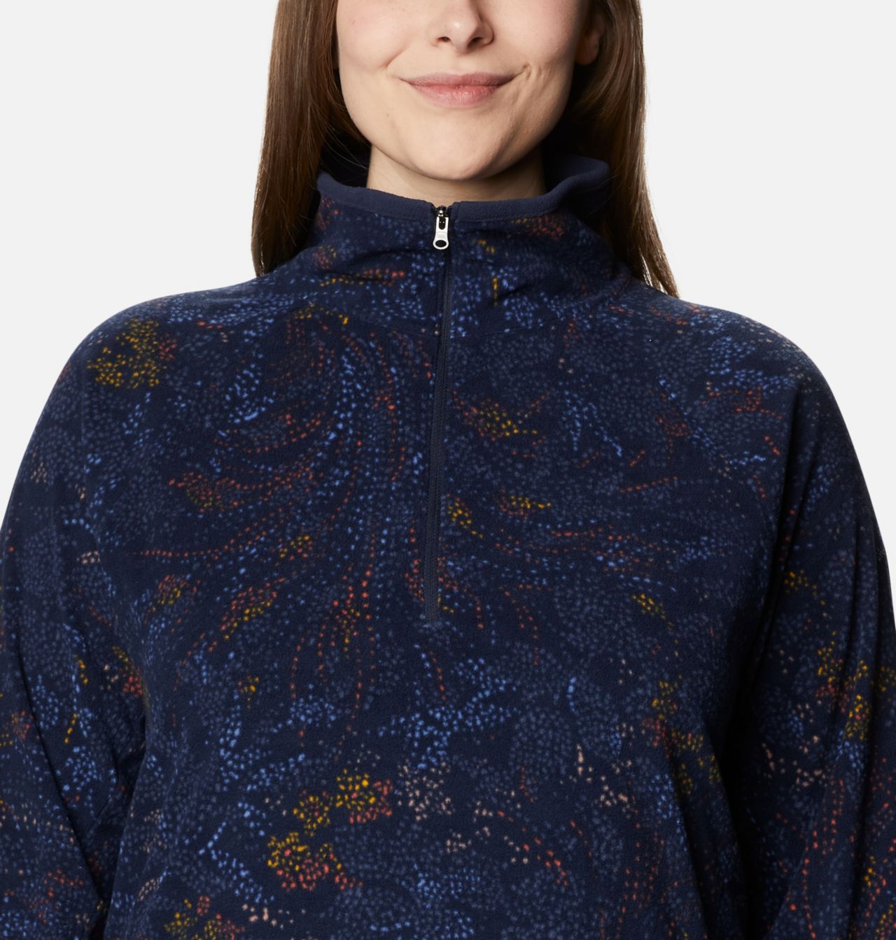 Women's Glacial™ IV Print Half Zip Pullover - Plus Size 4