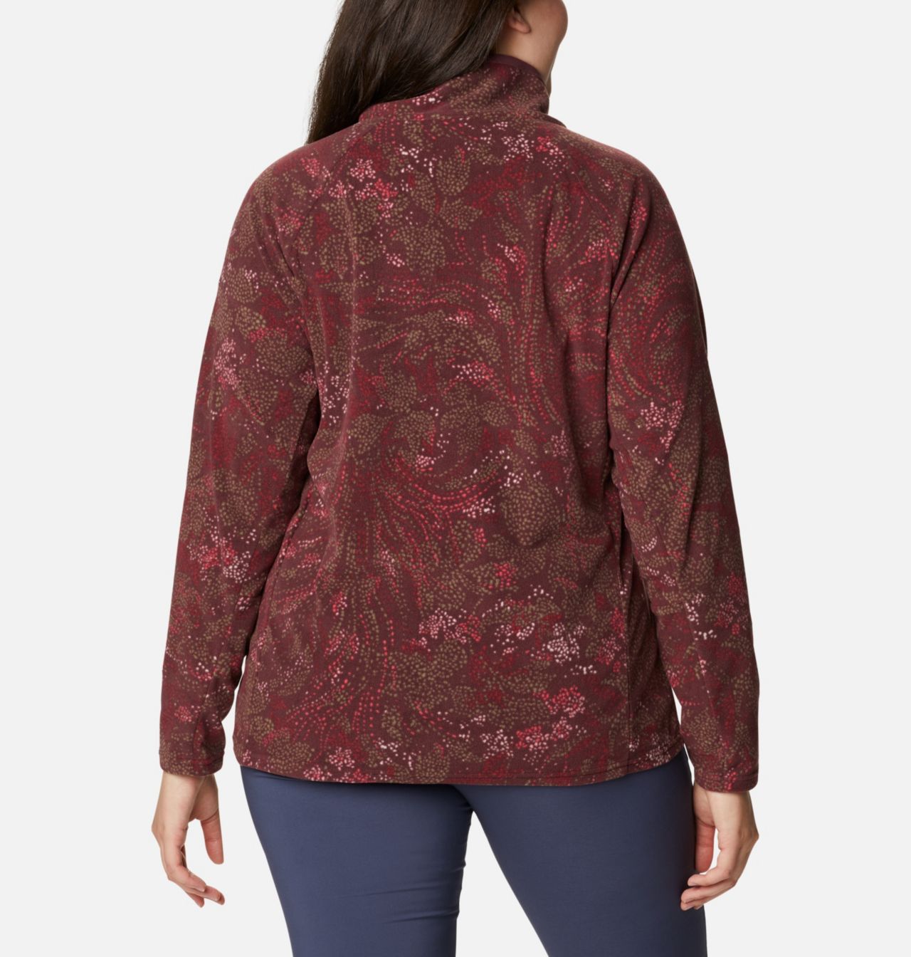Women's Glacial™ IV Print Half Zip Pullover - Plus Size 2