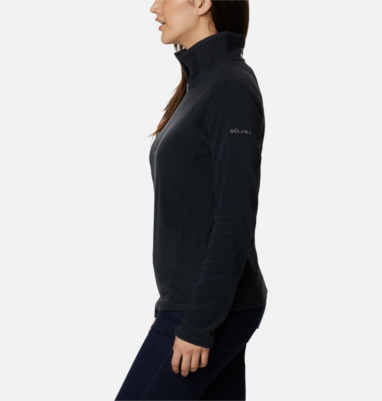 Women’s Glacial IV Half Zip Fleece, Color: Black, image 3