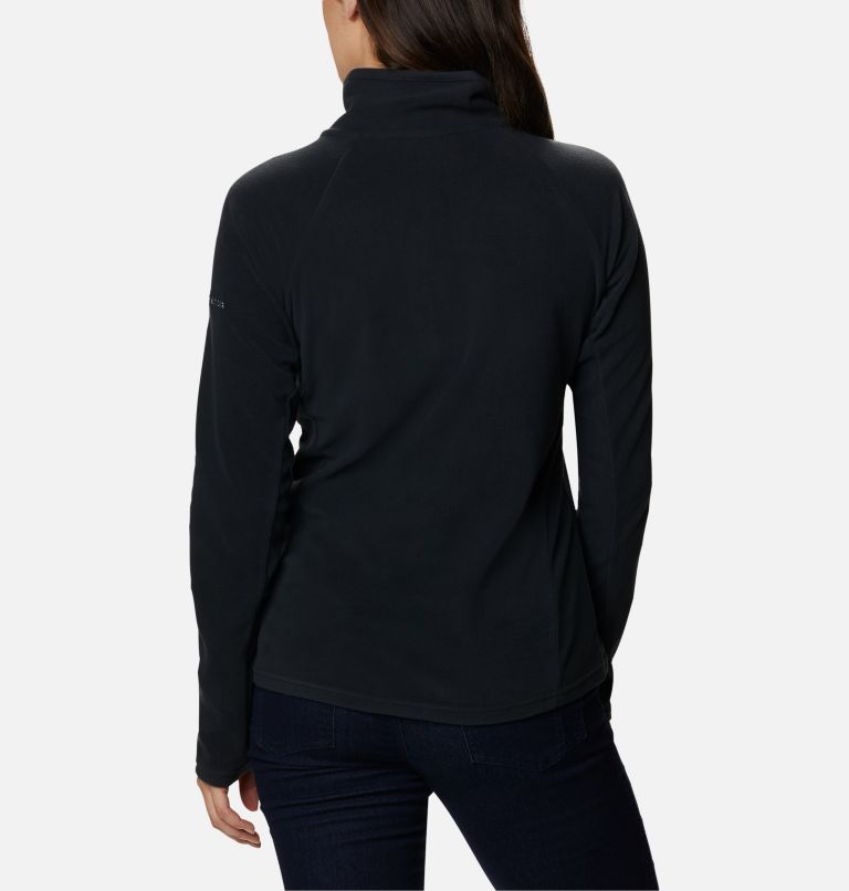 Women’s Glacial IV Half Zip Fleece, Color: Black, image 2
