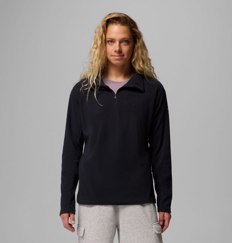 Chaqueta con media cremallera Glacial IV para mujer, Color: Black, image 1
