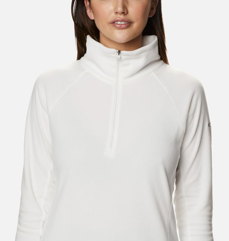 Women’s Glacial IV Half Zip Fleece, Color: Sea Salt, image 4