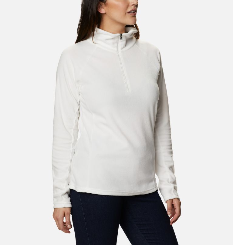 Women’s Glacial IV Half Zip Fleece, Color: Sea Salt, image 5