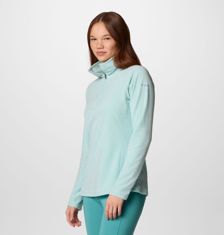Women’s Glacial IV Half Zip Fleece, Color: Spray, image 3