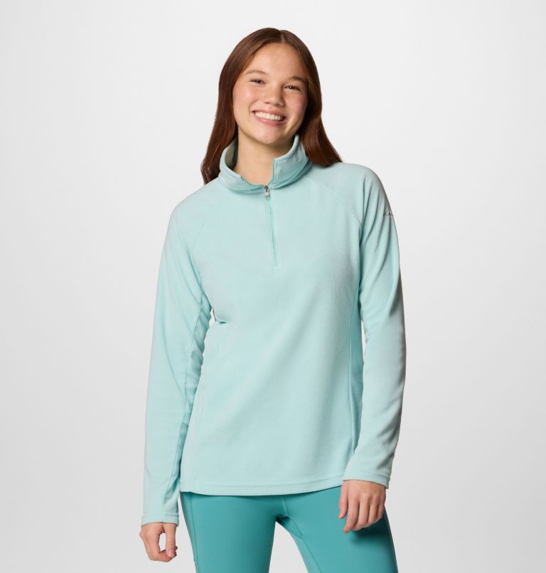 Women’s Glacial IV Half Zip Fleece, Color: Spray, image 1