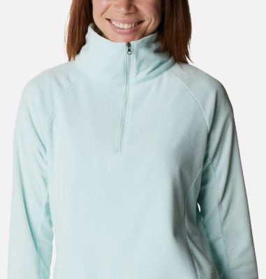 columbia fleece half zip women's