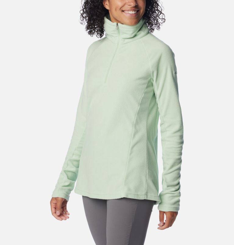 BLUSA GLACIAL FLEECE III PRINT 1/2 ZIP PRETA PP PR.4951.AL6437 - BLUSA  FEMININO GLACIAL FLEECE - COLUMBIA - GERAL