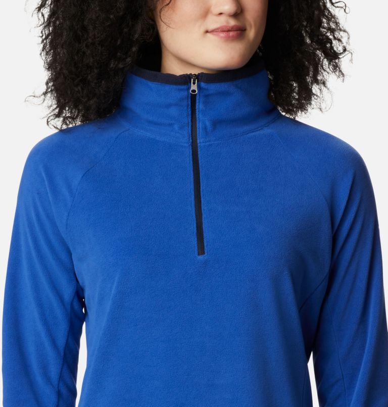Glacial IV 1/2 Zip | 410 | L, Color: Lapis Blue, Dark Nocturnal, image 4