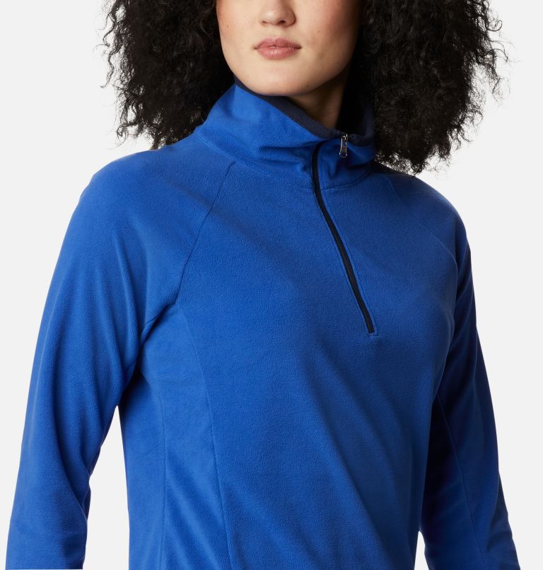 Glacial IV 1/2 Zip | 410 | L, Color: Lapis Blue, Dark Nocturnal, image 5