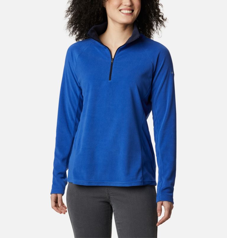 Glacial IV 1/2 Zip | 410 | L, Color: Lapis Blue, Dark Nocturnal, image 1