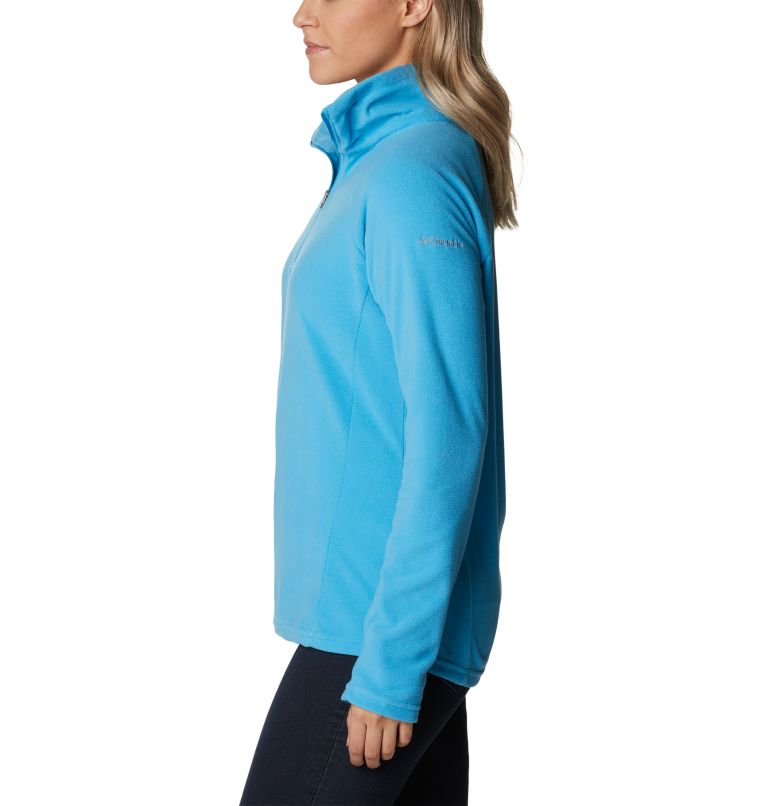 Women’s Glacial IV Half Zip Fleece, Color: Blue Chill, image 3