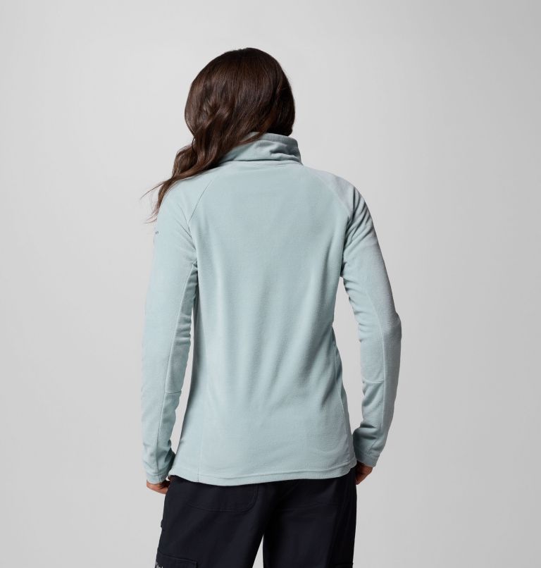 Women's Glacial IV Half Zip Fleece, Color: Crushed Blue, image 3
