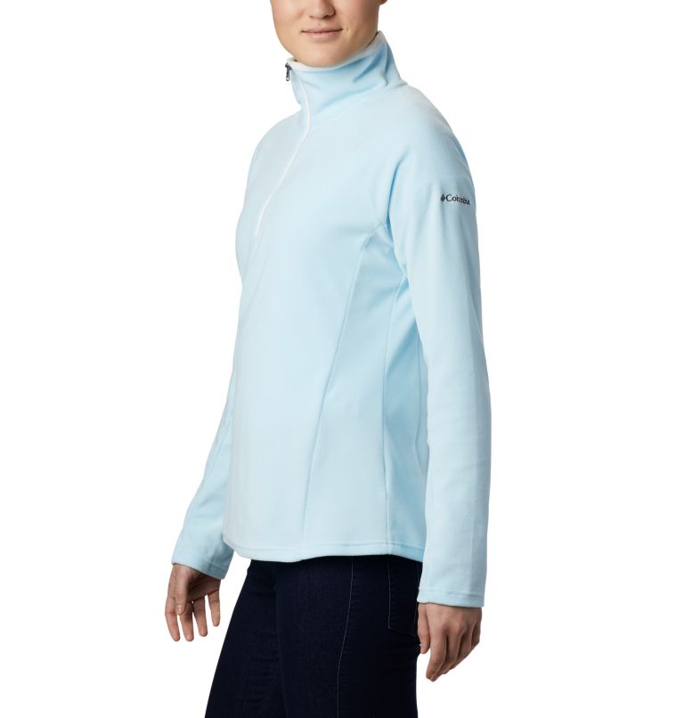 Thumbnail: Women’s Glacial IV Half Zip Fleece, Color: Spring Blue, image 3