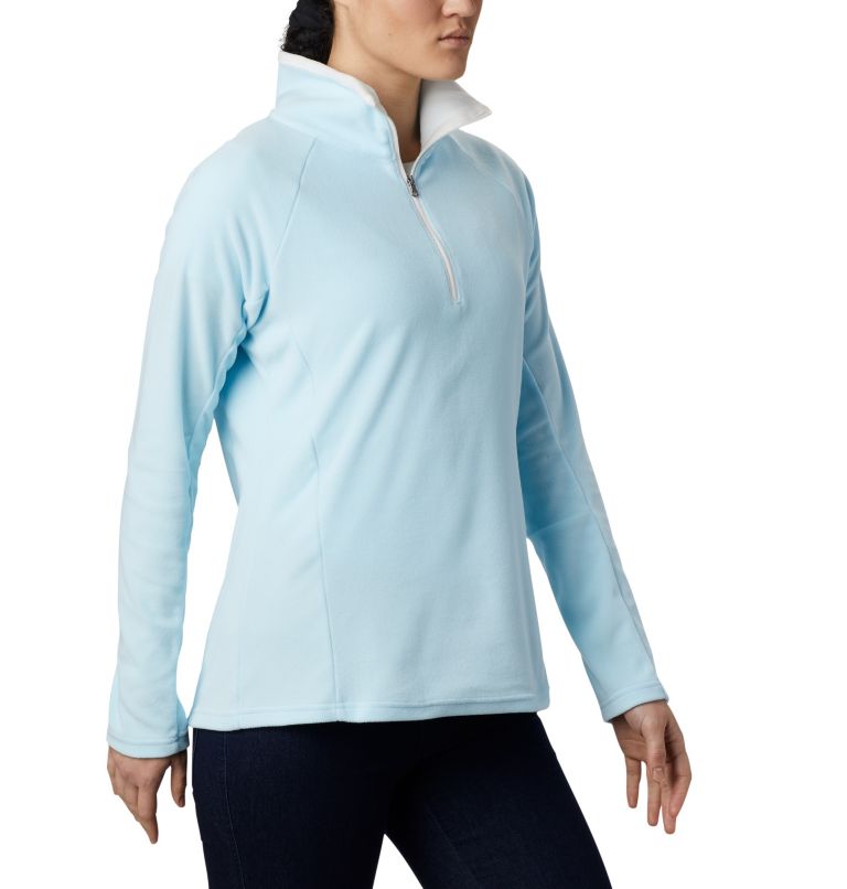 Thumbnail: Women’s Glacial IV Half Zip Fleece, Color: Spring Blue, image 5