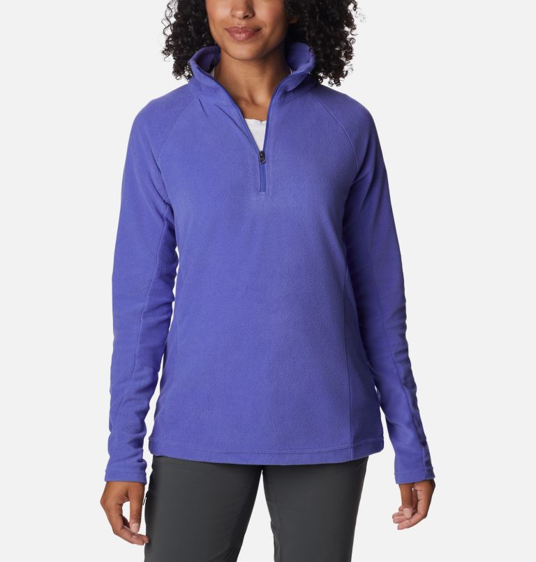 Thumbnail: Women’s Glacial IV Half Zip Fleece, Color: Purple Lotus, image 1