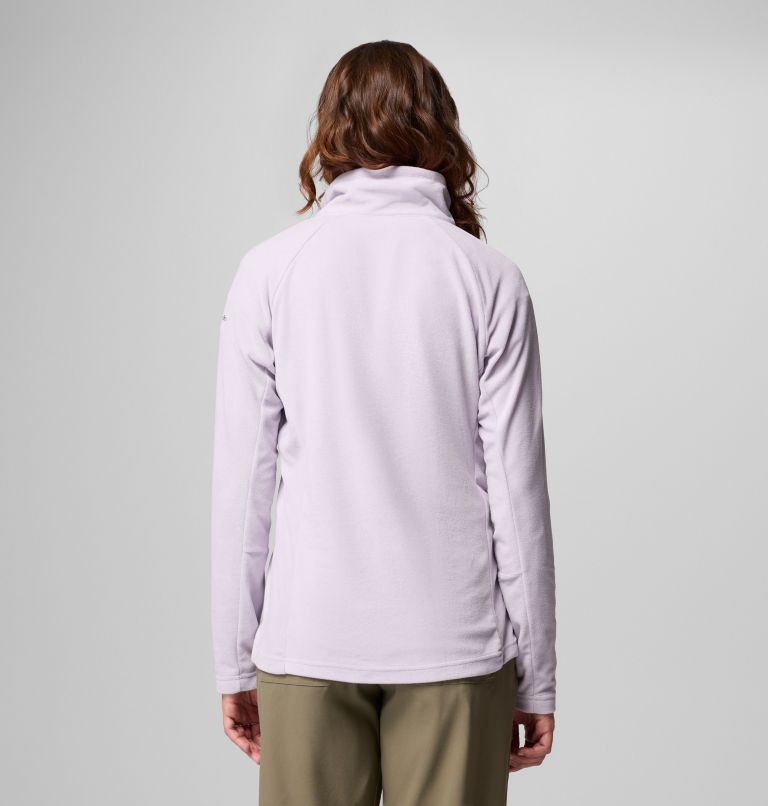 Women's Glacial IV Half Zip Fleece, Color: Lavender Pearl, image 3