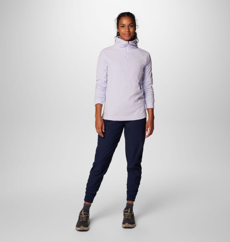 Women’s Glacial IV Half Zip Fleece, Color: Snowdrift, image 3