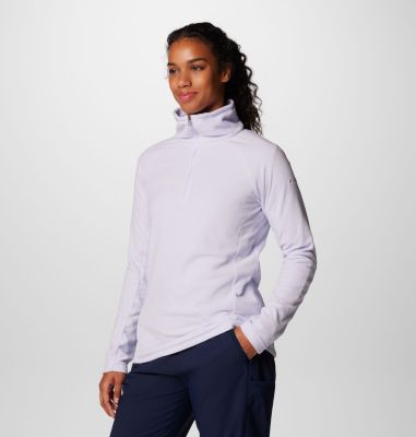 Forro polar con media cremallera Glacial IV para mujer, Color: Snowdrift, image 44