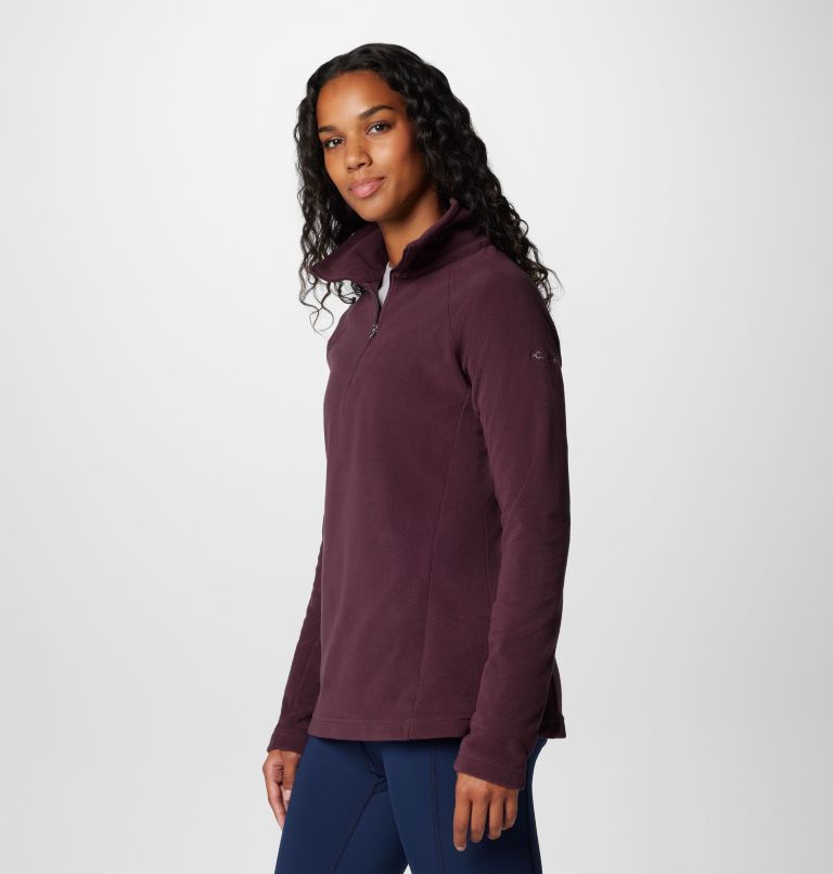 Women’s Glacial IV Half Zip Fleece, Color: Moonvista, image 4