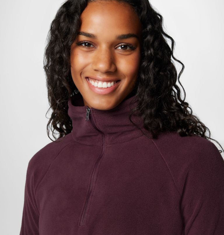 Women’s Glacial IV Half Zip Fleece, Color: Moonvista, image 5