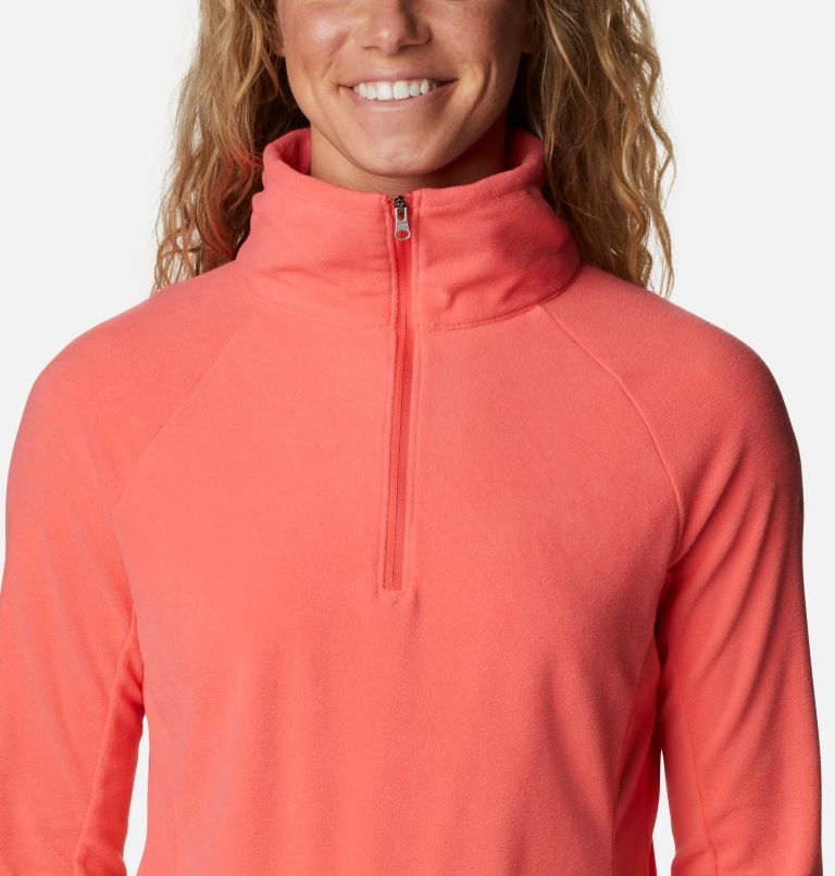 Women’s Glacial IV Half Zip Fleece, Color: Blush Pink, image 4