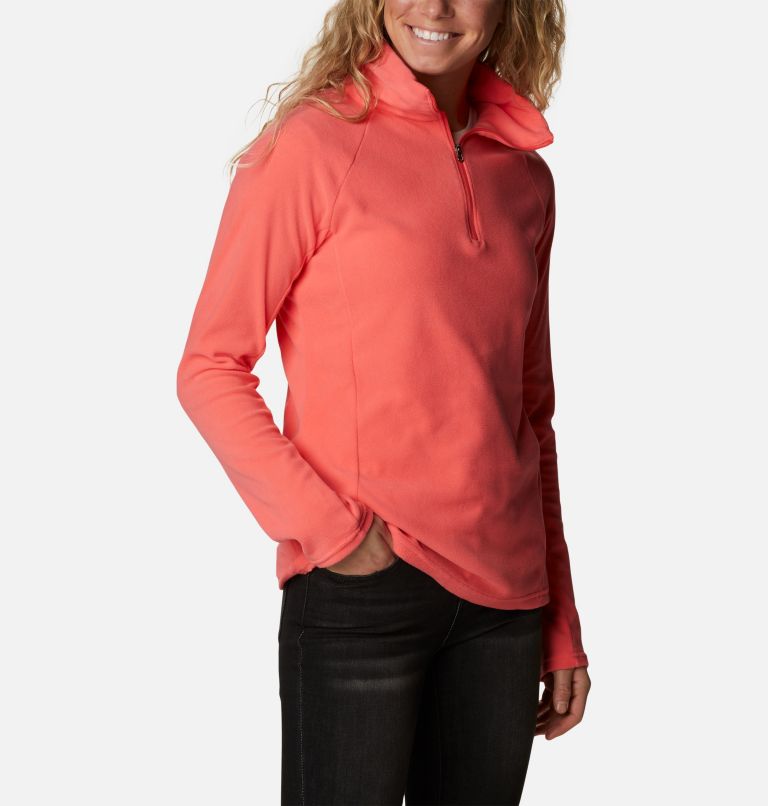 Women’s Glacial IV Half Zip Fleece, Color: Blush Pink, image 5