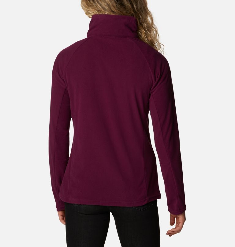 Women’s Glacial IV Half Zip Fleece, Color: Marionberry, image 2