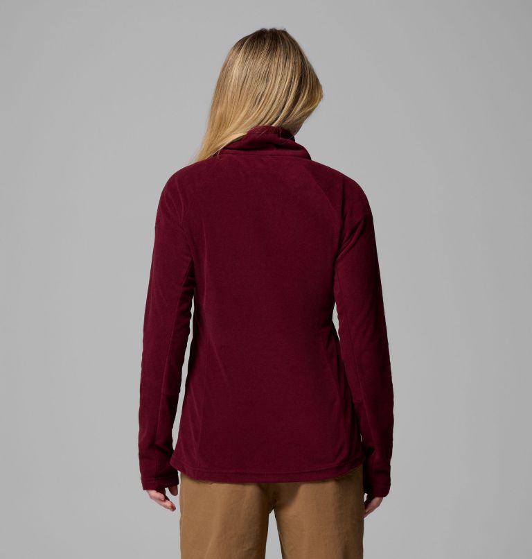 Women's Glacial IV Half Zip Fleece, Color: Rich Wine, image 3